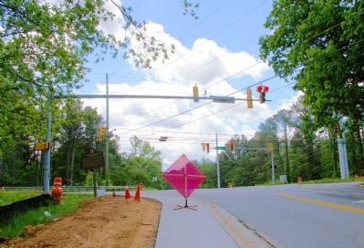 Stilesboro-Sandtown Crossroads Marker image. Click for full size.