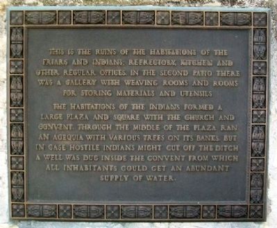 Ruins of the Habitations Marker image. Click for full size.