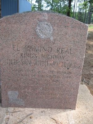 El Camino Real Marker image. Click for full size.