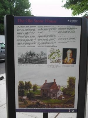 The Old Stone House Marker image. Click for full size.