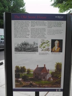 The Old Stone House Marker. Click for full size. The Old Stone House Marker image. Click for full size.
