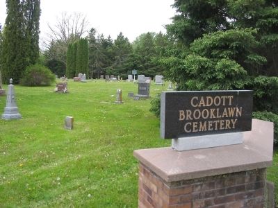 Cadott Brooklawn Cemetery image. Click for full size.