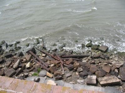 Outside of Fort Sumter. Click for full size. Outside of Fort Sumter image. Click for full size.