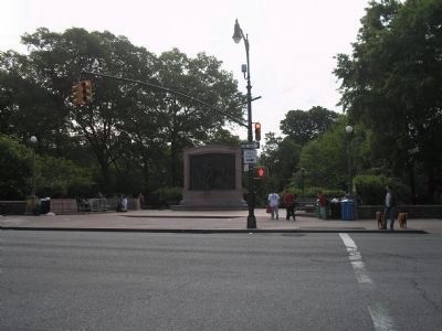 Monument at Prospect Park image. Click for full size.