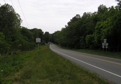 Wide view of the Hart's Mill Marker. Click for full size. Wide view of the Hart's Mill Marker image. Click for full size.