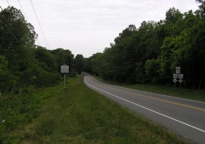 Wide view of the Hart's Mill Marker image. Click for full size.