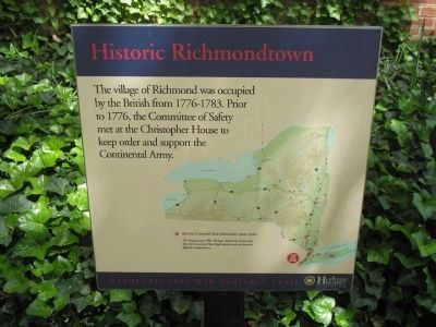 Historic Richmondtown Marker image. Click for full size.