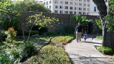 Tennessee Volunteers at the Alamo Marker. Click for full size. Tennessee Volunteers at the Alamo Marker image. Click for full size.