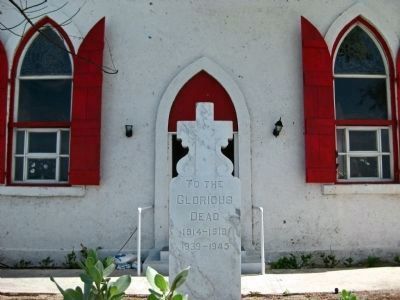War Memorial at St. Mary's Church. Click for full size. War Memorial at St. Mary's Church image. Click for full size.