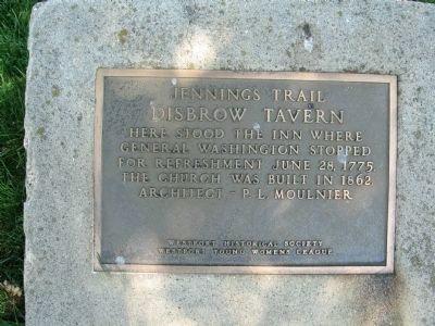 Disbrow Tavern Marker image. Click for full size.