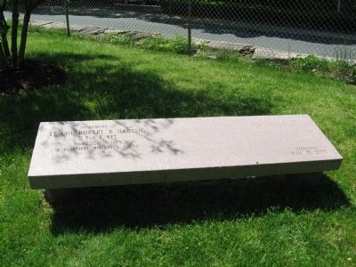 The Bench Near the Monuments. Click for full size. The Bench Near the Monuments image. Click for full size.