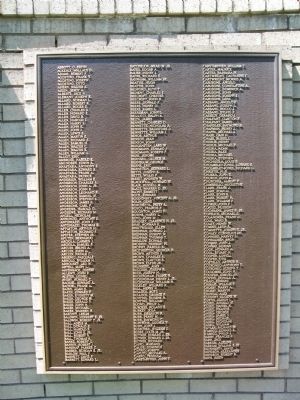 Westport World War II Honor Roll image. Click for full size.