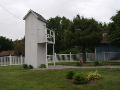 1872 Two-Story Outhouse image. Click for full size.