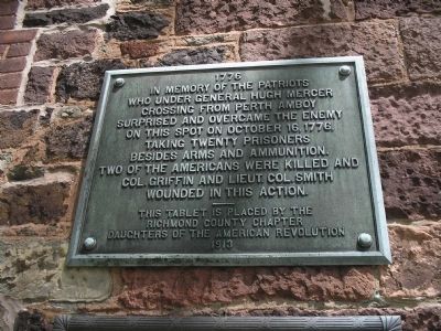 Patriots under Gen. Mercer Marker. Click for full size. Patriots under Gen. Mercer Marker image. Click for full size.