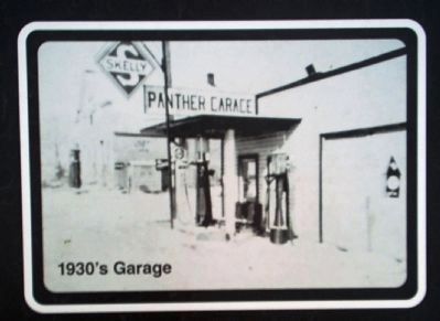 Panther Garage Displayed on Marker image. Click for full size.