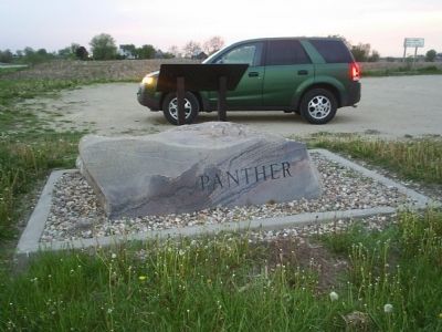 Panther Marker and Stone image. Click for full size.
