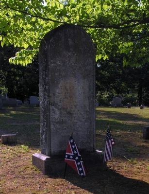 Grave of Confederate Lieutenant General Theophilus Hunter Holmes (1804-1880) image. Click for full size.