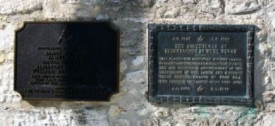 Masonic Heroes of the Alamo Marker image. Click for full size.