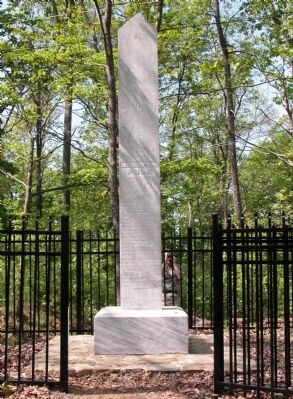 General Leonidas Polk Memorial image. Click for full size.