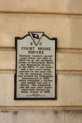 Courthouse Square Marker image. Click for full size.