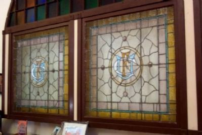 Union Fire Co Station Door Windows. Click for full size. Union Fire Co Station Door Windows image. Click for full size.