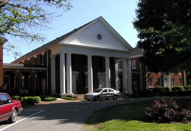 Buffalo Presbyterian Church (1827). Click for full size. Buffalo Presbyterian Church (1827) image. Click for full size.