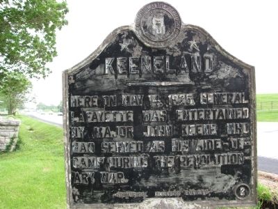 Keeneland Marker image. Click for full size.