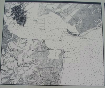 Map of Charleston Harbor image. Click for full size.