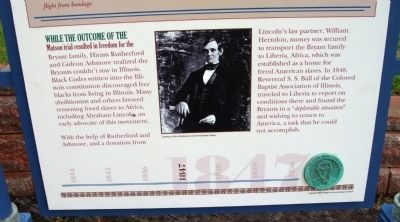 Lower Section - - The Matson Slave Trial Marker image. Click for full size.