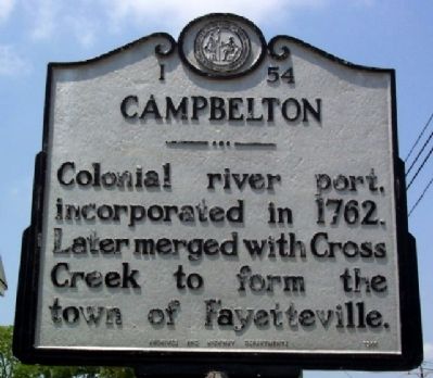 Campbelton Marker. Click for full size. Campbelton Marker image. Click for full size.