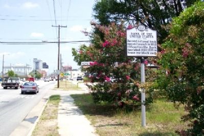 Bank of the United States Marker. Click for full size. Bank of the United States Marker image. Click for full size.