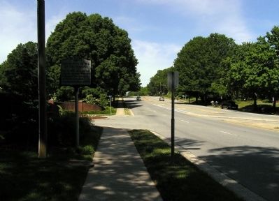 Wide view of the University of NC at Greensboro Marker image. Click for full size.