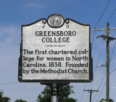 Greensboro College Marker image. Click for full size.