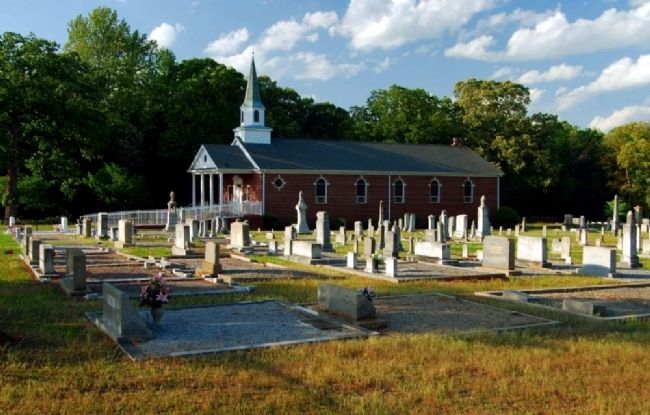Bethel United Methodist Church and Cemetery image. Click for full size.