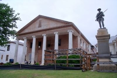 Boydton Courthouse (undergoing renovation) image. Click for full size.