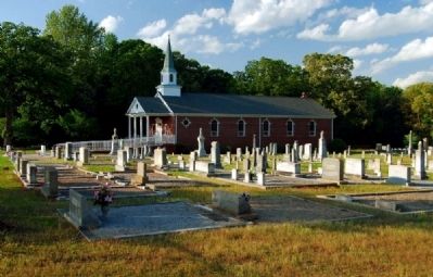 Bethel United Methodist Church and Cemetery image. Click for full size.