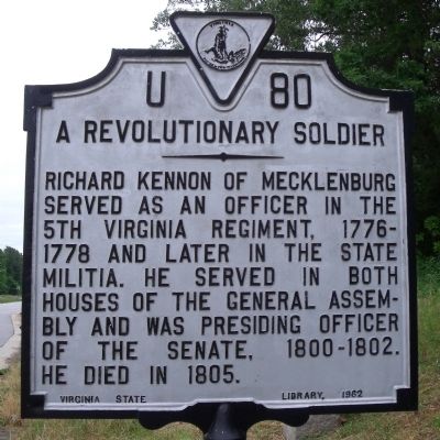 A Revolutionary Soldier Marker. Click for full size. A Revolutionary Soldier Marker image. Click for full size.