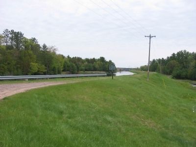 The Hatfield Canal and Marker. Click for full size. The Hatfield Canal and Marker image. Click for full size.