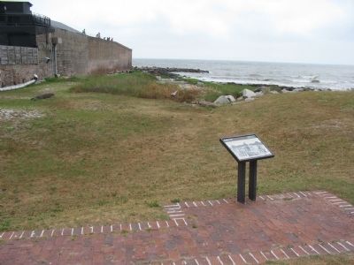 Sally Port Marker. Click for full size. Sally Port Marker image. Click for full size.