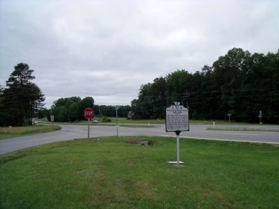 Buckshoal Rd & William Tuck Hwy (facing west). Click for full size. Buckshoal Rd & William Tuck Hwy (facing west) image. Click for full size.