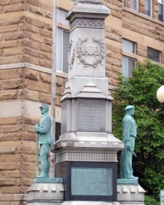 Center Section of Memorial. Click for full size. Center Section of Memorial image. Click for full size.