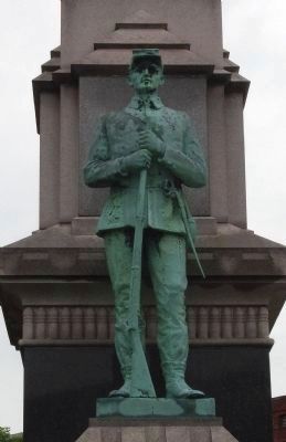 Front of Left Statue. Click for full size. Front of Left Statue image. Click for full size.