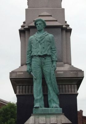 Front of Right Statue. Click for full size. Front of Right Statue image. Click for full size.
