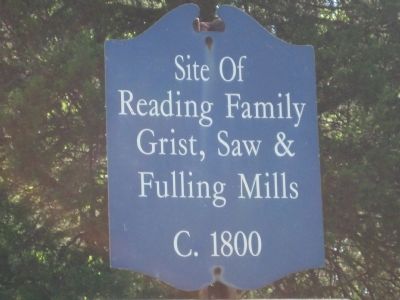 Reading Family Mills Marker image. Click for full size.