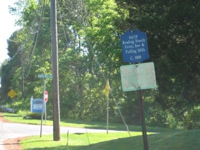 Reading Family Mills Marker image. Click for full size.