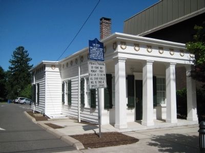 Historic Law Office and Marker image. Click for full size.