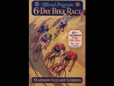 Program from Madison Square Garden image. Click for full size.