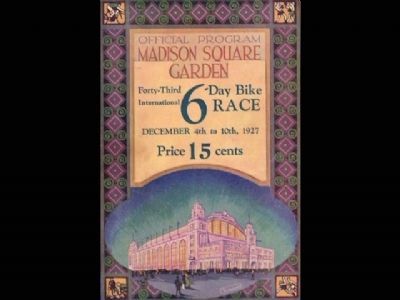 Program from Madison Square Garden image. Click for full size.