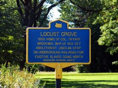 Locust Grove Marker image. Click for full size.