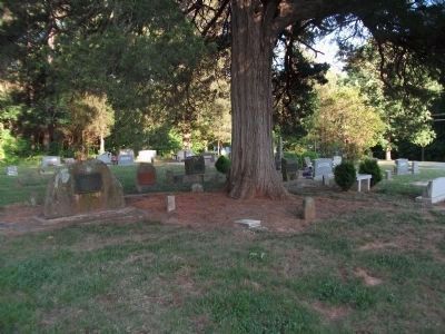 Another view of the Spring Friends Meeting Cemetery image. Click for full size.